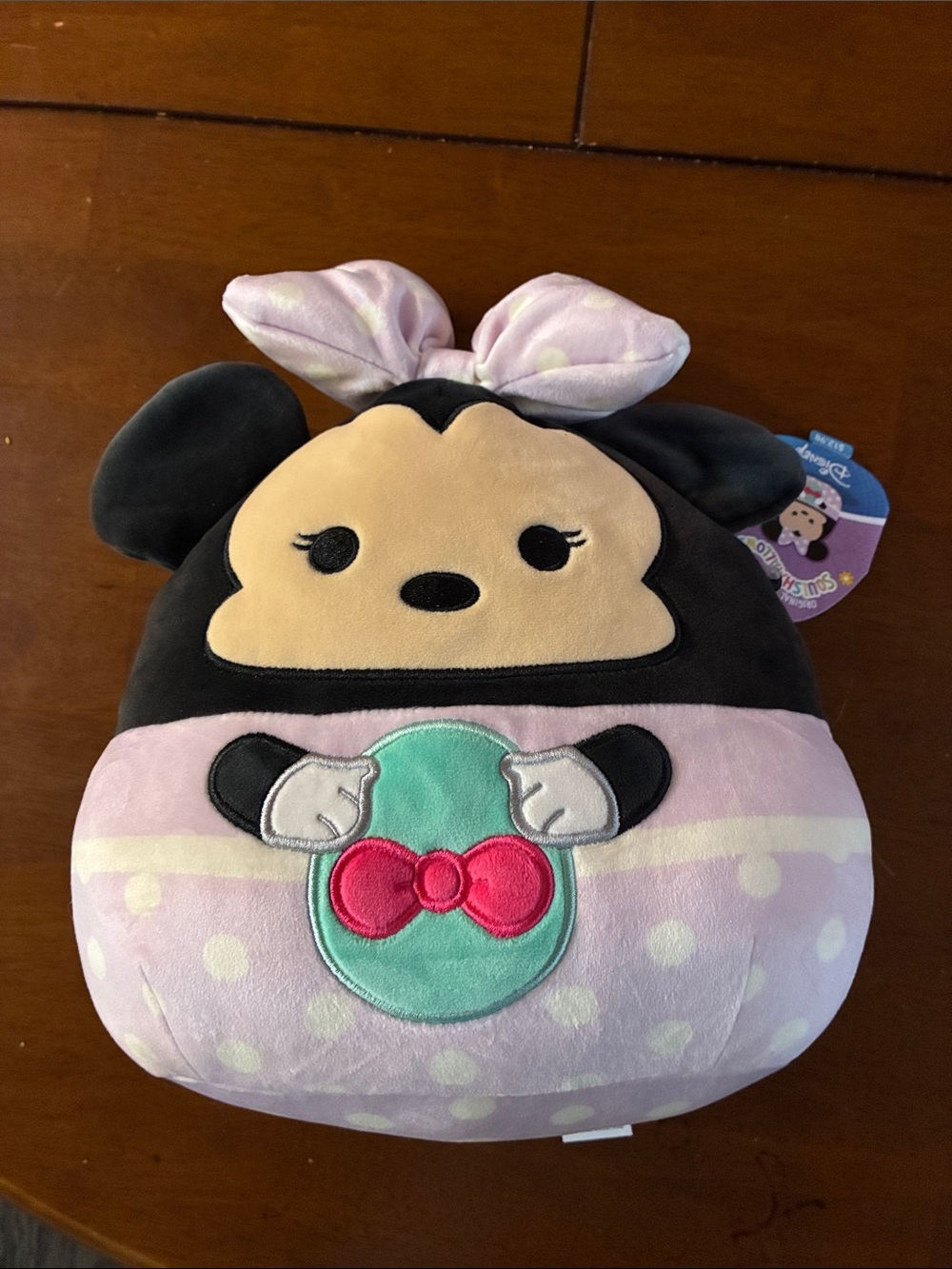 NEW Squish-mallows Minnie Mouse Pink Plush Small 10”